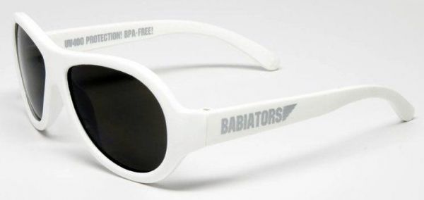 Солнцезащитные очки Babiators Original. Шалун. Белый. Возраст 0-3 лет