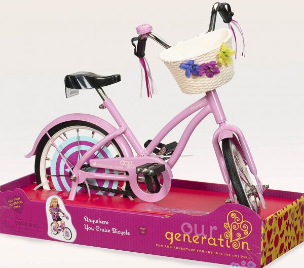 Велосипед для куклы 46 см