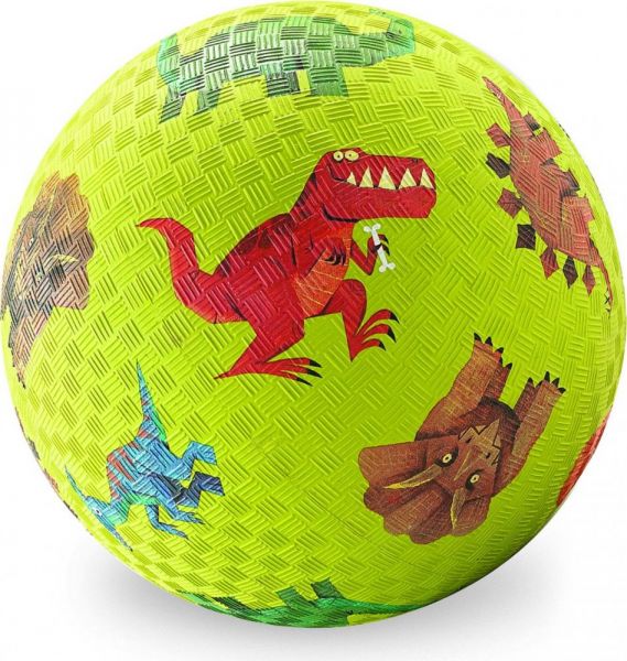 Мяч Динозавры, зеленый  18 см