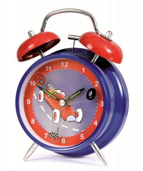 Часы-будильник Гоночные машинки