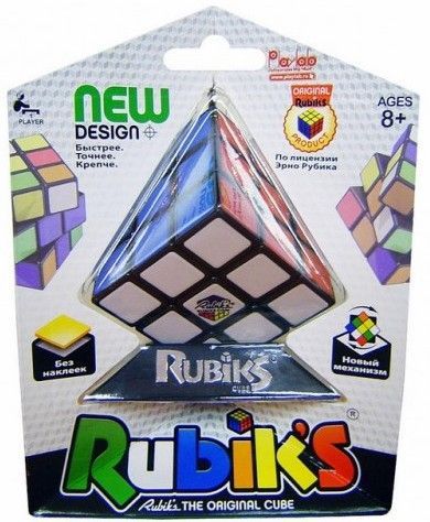 Кубик Рубика 3х3, без наклеек, мягкий механизм