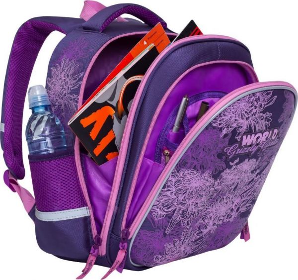 Рюкзак Цветы фиолетовый