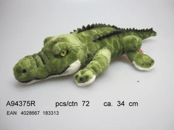 Игрушка мягконабивная Аллигатор 34 см