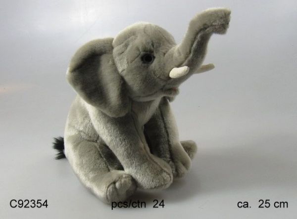 Игрушка мягконабивная Слоненок 25 см