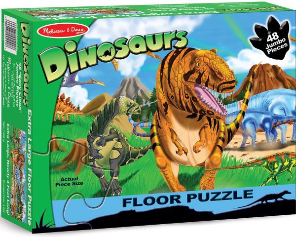 Напольный пазл Динозавры