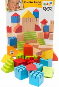 Деревянный конструктор Блоки, Plan Toys 