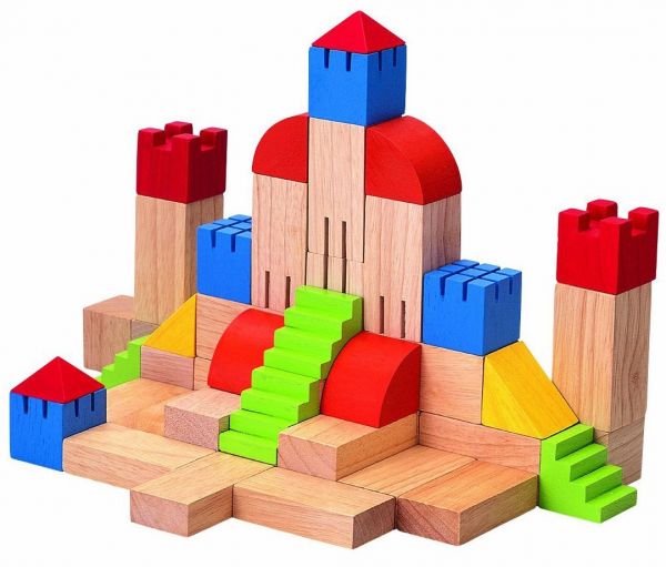 Деревянный конструктор Блоки, Plan Toys 
