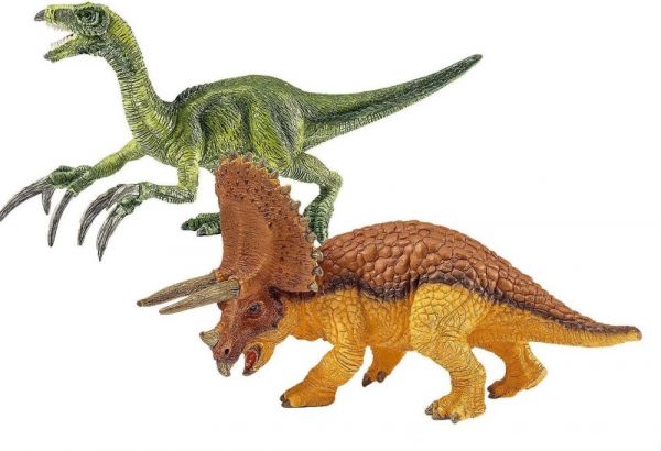 Трицератопс и Теризинозавр, малые