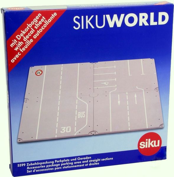 Набор деталей дорожного полотна Siku World 