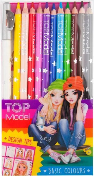Набор цветных карандашей TOPModel 12 цветов