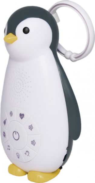 Музыкальный светильник-ночник Пингвиненок Зои серый
