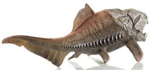 Доисторическая рыба Дунклеостеус